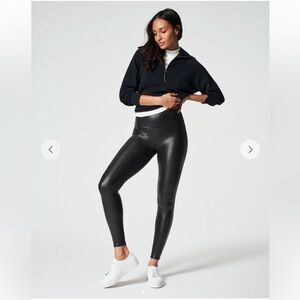 Spanx Faux Leather Leggings